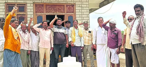 ● 9వ ప్యాకేజీ రైతుల ఆందోళన 
