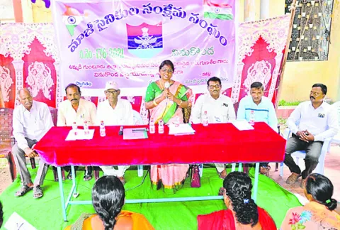 మాజీ సైనికుల సంక్షేమం కోసం కృషి
