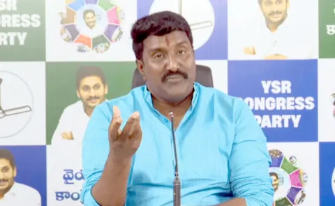 YSRCP Leader Potina Mahesh Takes On Chandrababu