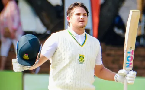 ZIM vs SA: Lhuan Dre Pretorius Slams Century On Test Debut Creates History7