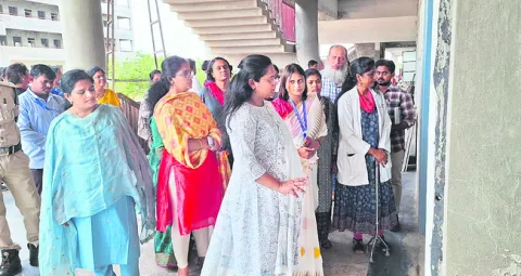 మహేశ్వరం జీఎంసీ ఆకస్మిక తనిఖీ 
