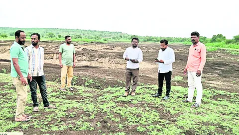 పనులు పరిశీలించిన జలశక్తి అభియాన్‌ బృందం
