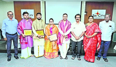 శ్రీసిటీలో అన్నమాచార్య సంకీర్తనలు 