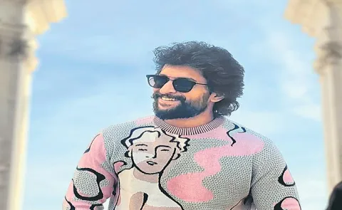 Nani New Movie The Paradise look release