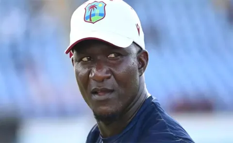 WI VS AUS 1st Test: WI Coach Darren Sammy Fined, Given Demerit Point For Criticizing Third Umpire Holdstock5