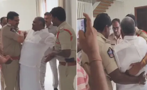 conspiracy theory against kethireddy pedda reddy,High Tension In Tadipatri2