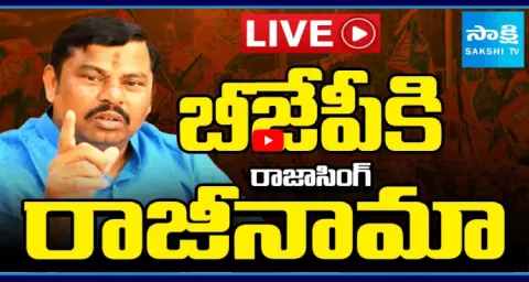 MLA Raja Singh Resigned To BJP Party  1