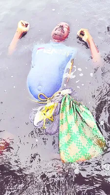 చేపల వేటకు వెళ్లి  మత్స్యకారుడి మృతి 