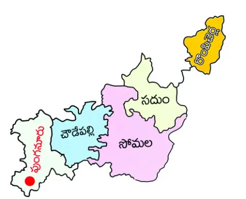 ● ఐదు మండలాలు జిల్లాలోకి... 