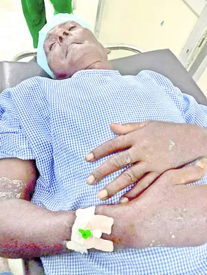 చికిత్స పొందుతూ వృద్ధుడి మృతి