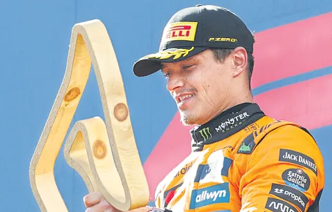 McLaren driver wins Austrian Grand Prix
