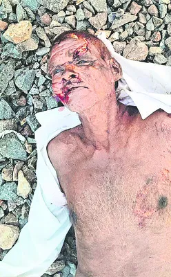 రైలు ఢీకొని వృద్ధుడు మృతి 