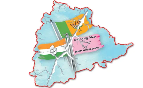 Internal strife in the three main parties in Telangana7