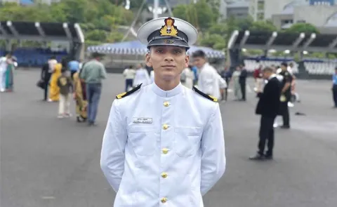 Mohammed Abubakar Joins Indian Navy as Sub Lieutenant