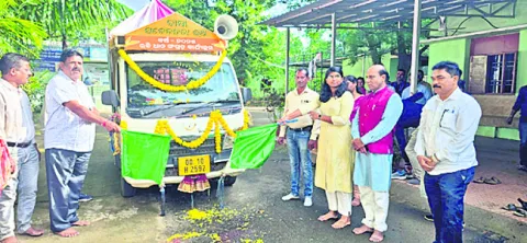 రైతు చైతన్య రథం ప్రారంభం 