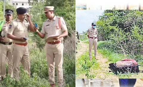 Woman body found stuffed in Trolley Bag in Hyderabad