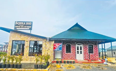 Historic police station in Meghalaya reimagined as a cafe14