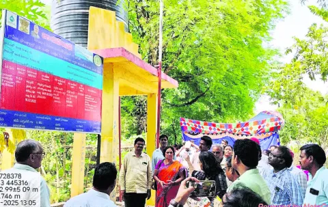 ఇంటింటికీ తాగునీరు  అందించడమే లక్ష్యం