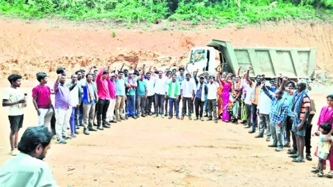 నష్టపరిహారం చెల్లించిన తరువాతే హైవే పనులు