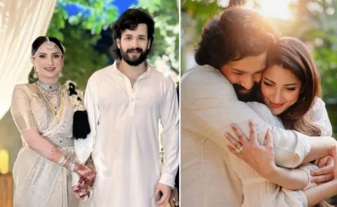 Tollywood Actor Akhil Akkineni Married to Zainab Ravdjee