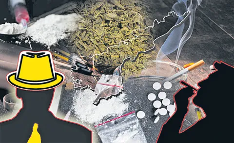 Chandrababu Naidu government drugs mafia targetting youth