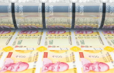 Reserve Bank of India says cost of printing rupee notes has increased