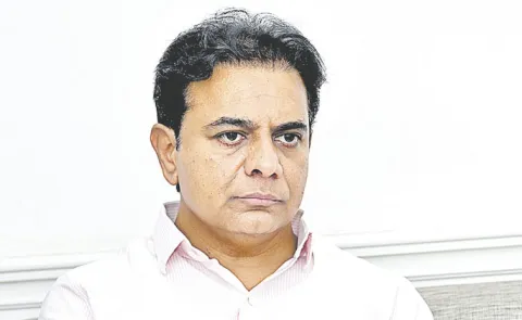 BRS Working President KTR foreign tour ends