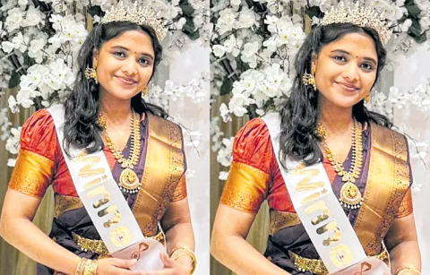 Miss Telugu America competition winner niharika