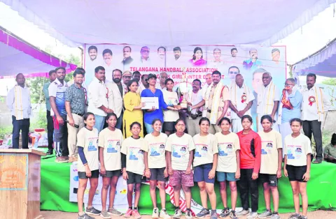ముగిసిన హ్యాండ్‌బాల్‌ రాష్ట్ర స్థాయి పోటీలు