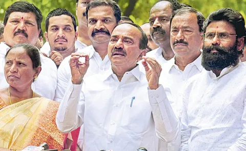 Etela Rajender Kaleshwaram Commission Inquiry