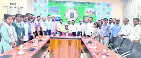 ఎస్టీపీపీలో ఎస్టీ లైజన్‌ అధికారుల పర్యటన