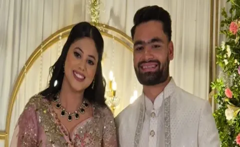 India Cricketer Rinku Singh Gets Engaged To MP Priya Saroj In Lucknow5