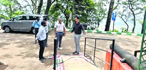 నందికొండపై కేబినెట్‌కు ఏర్పాట్లు 