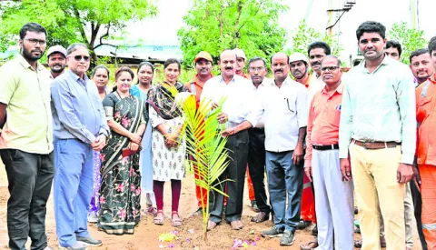 పర్యావరణ పరిరక్షణకు కృషి
