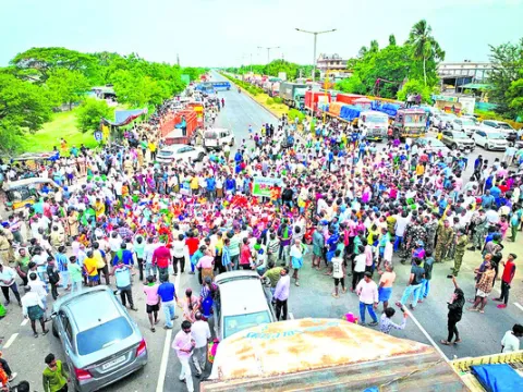 కెరటమై ఎగిసిన కర్షకాగ్రహం 