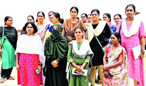 మహిళా పోలీసు కౌన్సెలింగ్‌లో నిబంధనలకు పాతర