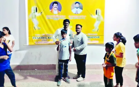 ఫెన్సింగ్‌ పోటీల్లో  జస్వంత్‌రెడ్డి సత్తా 