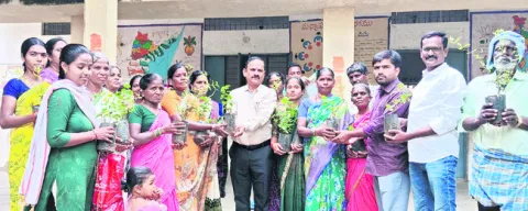 మొక్కలు నాటి వాటిని సంరక్షించాలి 