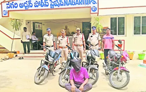అంతర్రాష్ట్ర దొంగ అరెస్ట్‌ 

