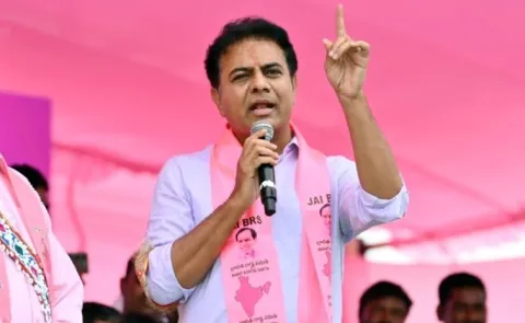 BRS KTR Takes On CM Revanth Reddy Over Hydra