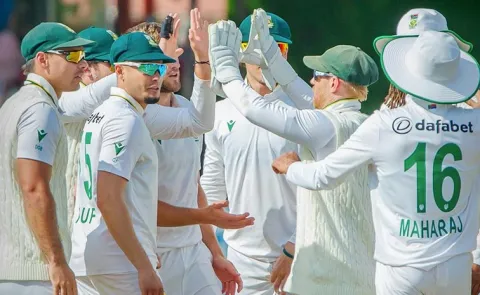 Bosch Fifer South Africa Beat Zimbabwe in 1st Test By 328 Runs