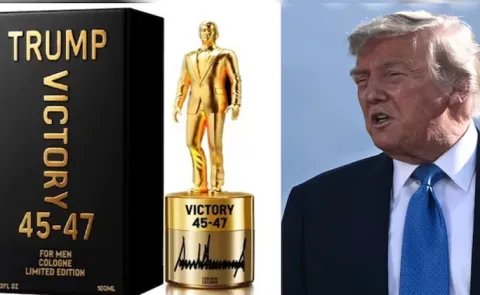 Donald Trump Launches Victory 45-47 Fragrances