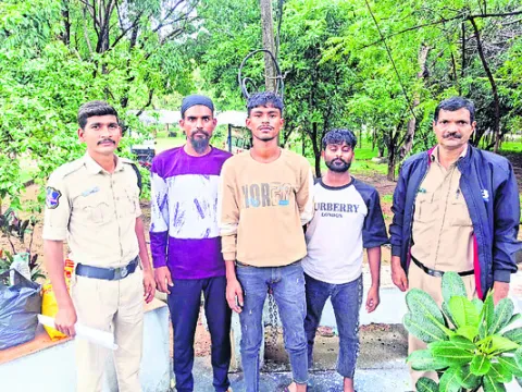 రౌడీషీటర్‌ గ్యాంగ్‌ అరెస్ట్‌ 