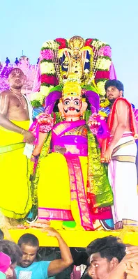 వైభవం.. సౌమ్యనాథుని గరుడోత్సవం 