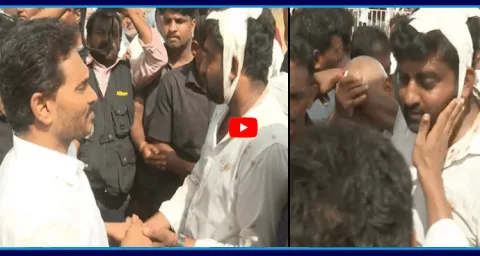 YS Jagan Knowing About Police Attack With YSRCP Activist  1