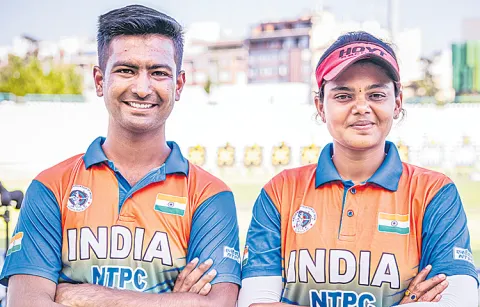 Jyoti Surekha and Rishabh pair set world record