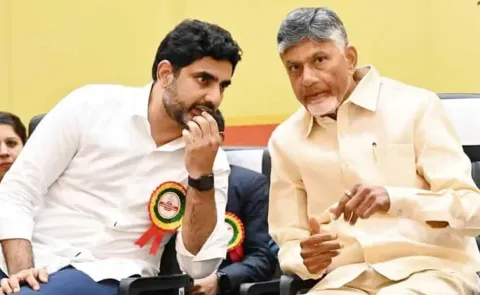 Chandrababu Again Self dabba Credits Thalliki Vandanam to Lokesh3