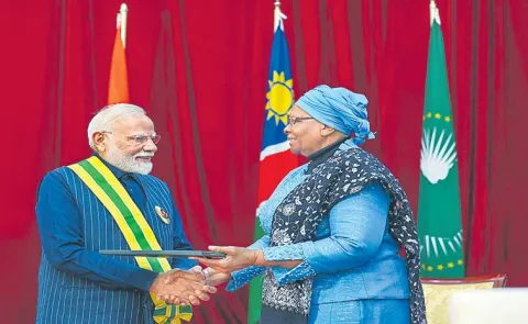  India and Namibia signed four key agreements and bilateral cooperation 3