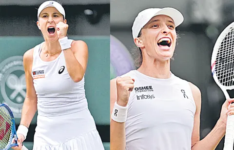 Swiatek and Bencic overcome quarterfinal hurdle5