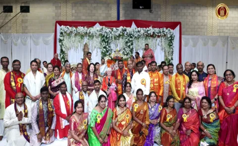 Toli ekadashi 2025 celebrated in balaji temple  At london